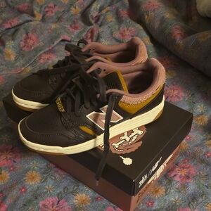 New Balance Black and Brown Sneakers